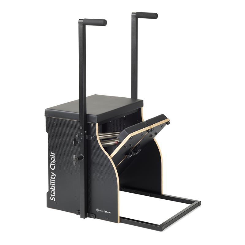 Split-Pedal Stability Chair™ (Jet Black) – with Handles NEW